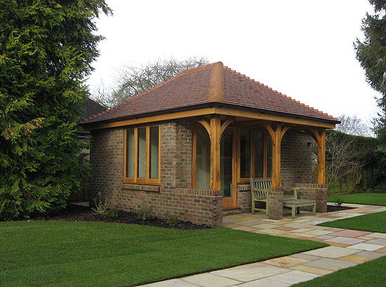 Architectural project for garden room in Storrington West Sussex